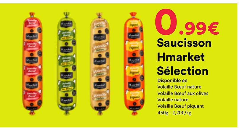 Saucisson Hmarket Sélection