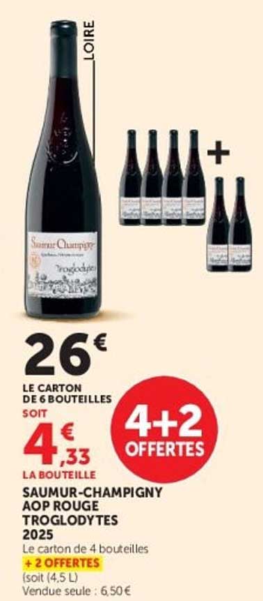 SAUMUR-CHAMPIGNY AOP ROUGE TROGLODYTES 2025