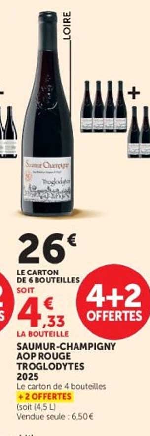 SAUMUR-CHAMPIGNY AOP ROUGE TROGLODYTES 2025
