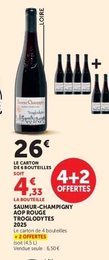 SAUMUR-CHAMPIGNY AOP ROUGE TROGLODYTES 2025