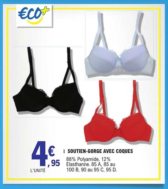 SOUTIEN-GORGE AVEC COQUES