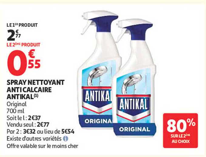 SPRAY NETTOYANT ANTICALCAIRE ANTIKAL (1)