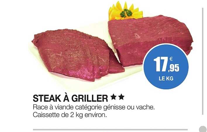 STEAK À GRILLER