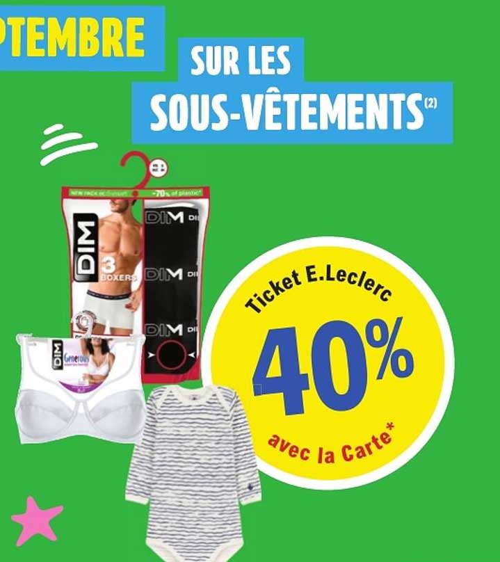 SUR LES SOUS-VÊTEMENTS
