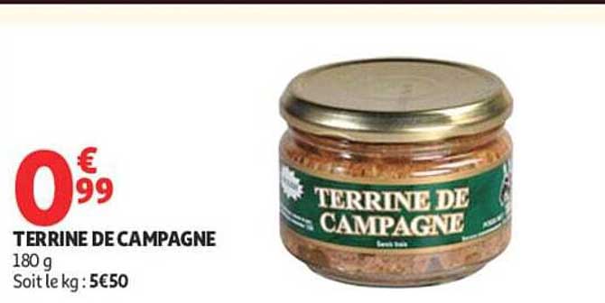 TERRINE DE CAMPAGNE 180 g