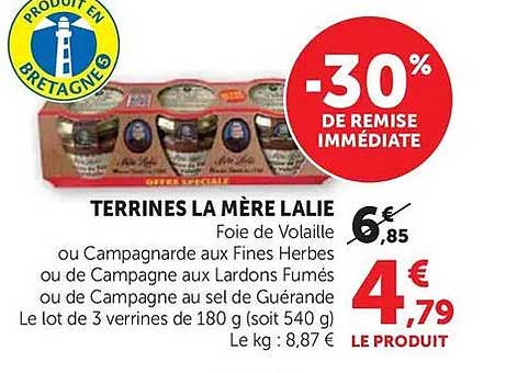 TERRINES LA MERE LALIE