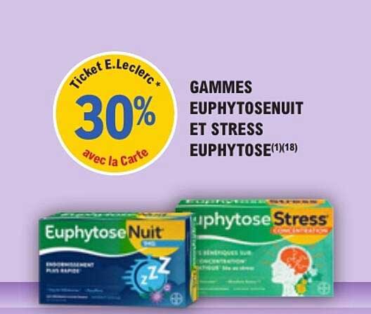 Ticket E.Leclerc * 30% avec la Carte