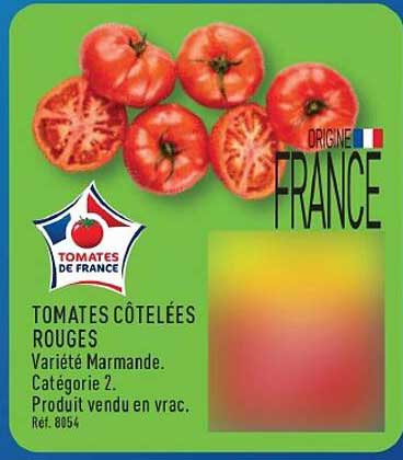 TOMATES CÔTELÉES ROUGES