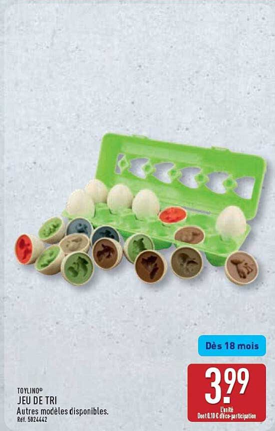TOYLINO® JEU DE TRI