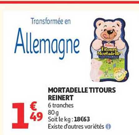 Transformée en Allemagne