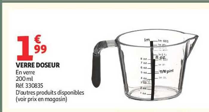 VERRE DOSEUR