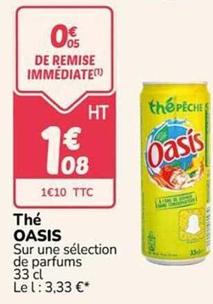 0€05 DE REMISE IMMÉDIATE(1)