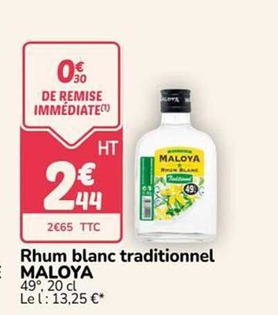0€30 DE REMISE IMMÉDIATE(*) HT 2€44 2€65 TTC