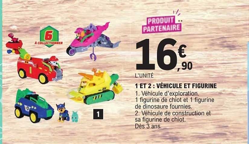 1 ET 2 : VÉHICULE ET FIGURINE