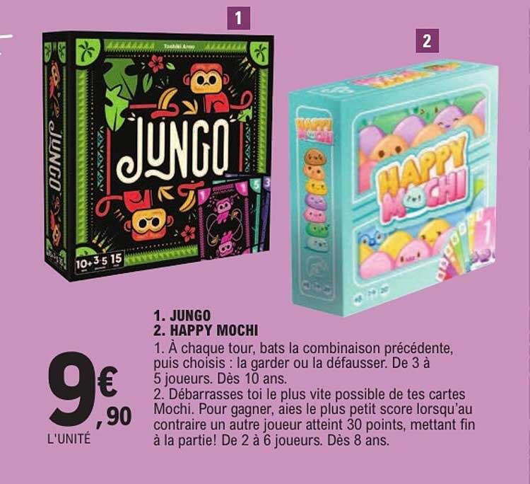 1. JUNGO 2. HAPPY MOCHI