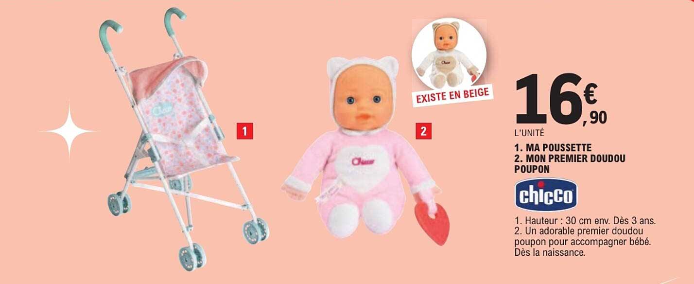 1. MA POUSSETTE
2. MON PREMIER DOUDOU POUPON