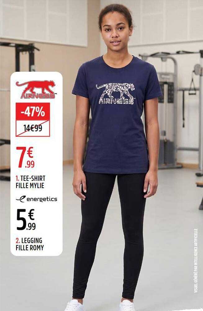 1. TEE-SHIRT FILLE MYLIE