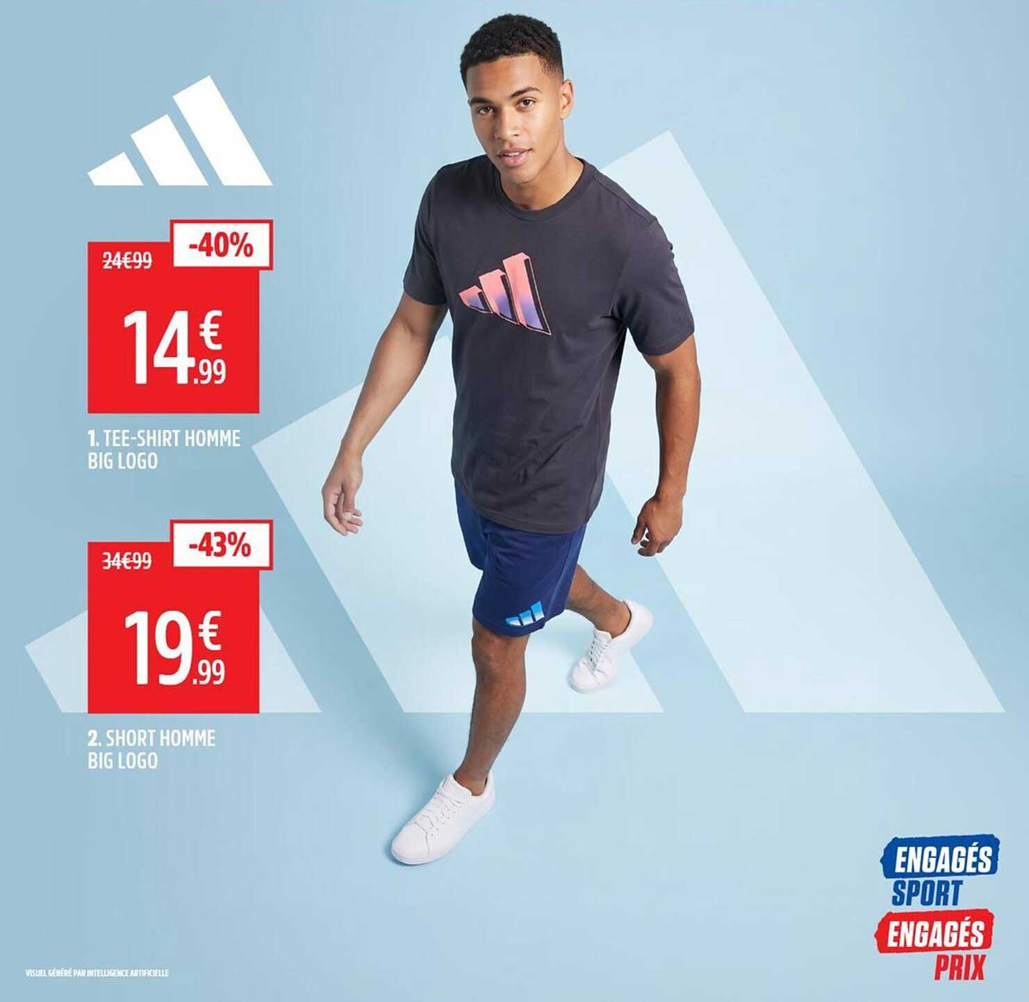 1. TEE-SHIRT HOMME BIG LOGO