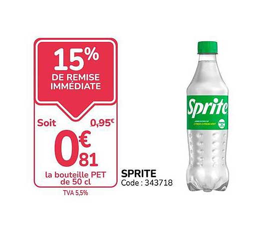 15% DE REMISE IMMÉDIATE