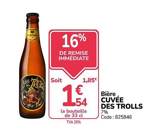 16% DE REMISE IMMÉDIATE
