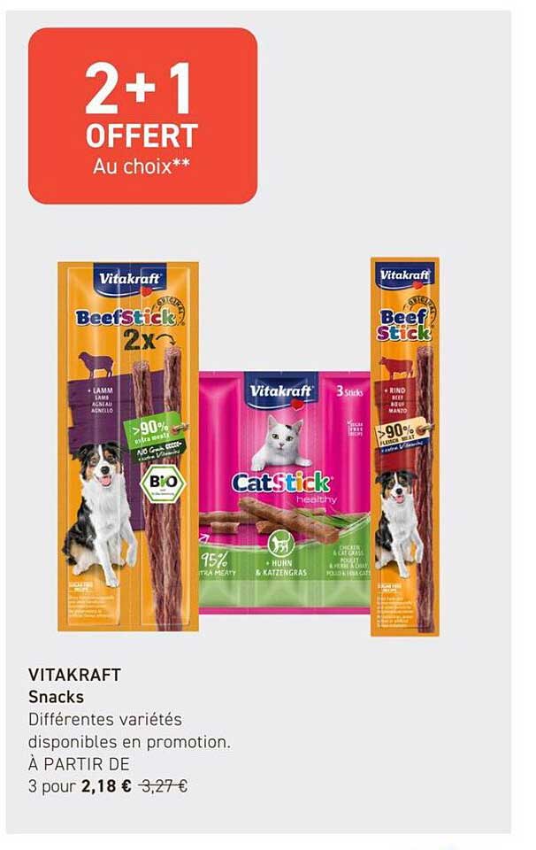 2+1 OFFERT Au choix**