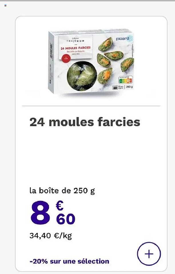24 moules farcies