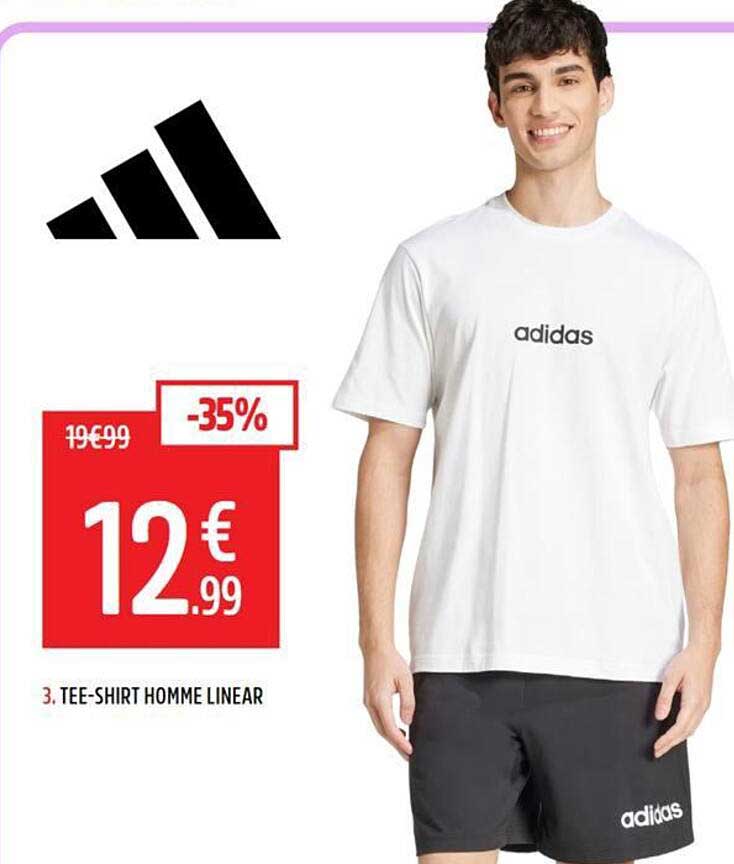 3. TEE-SHIRT HOMME LINEAR