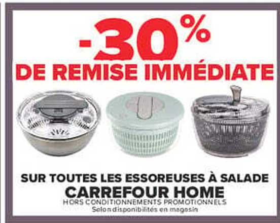 -30% DE REMISE IMMÉDIATE