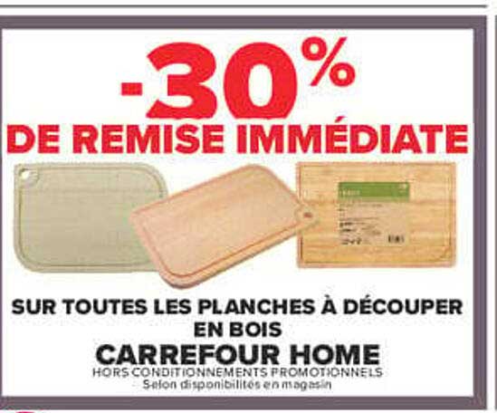 -30% DE REMISE IMMÉDIATE