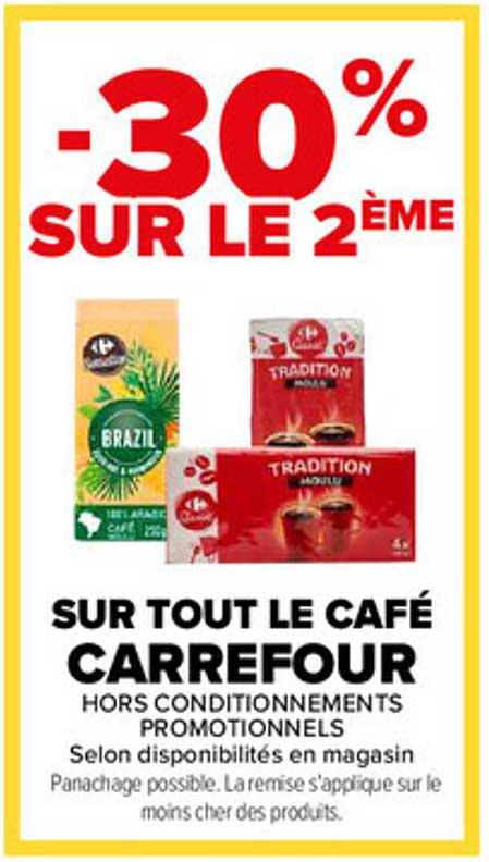 -30% SUR LE 2ÈME
