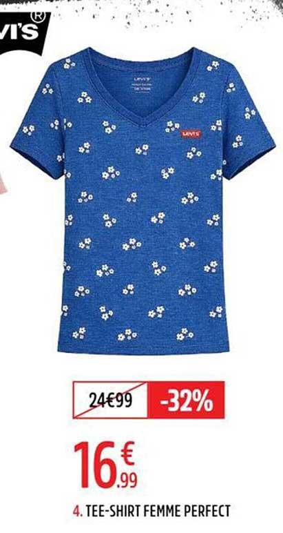 4. TEE-SHIRT FEMME PERFECT