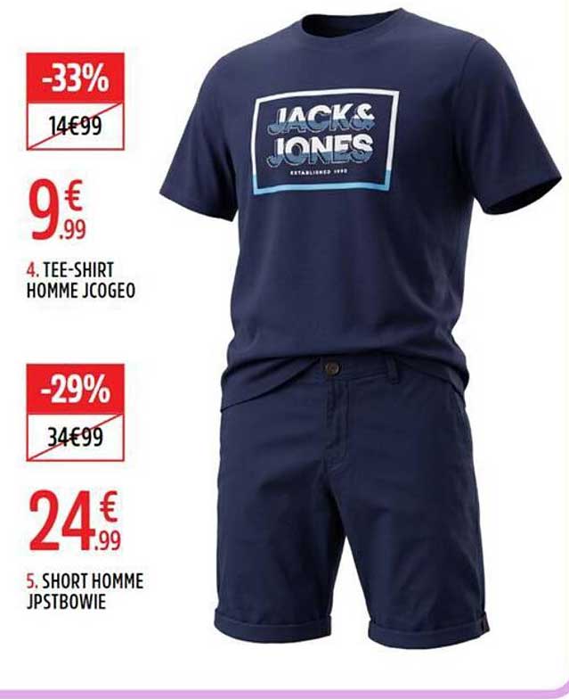 4. TEE-SHIRT HOMME JCOGE0