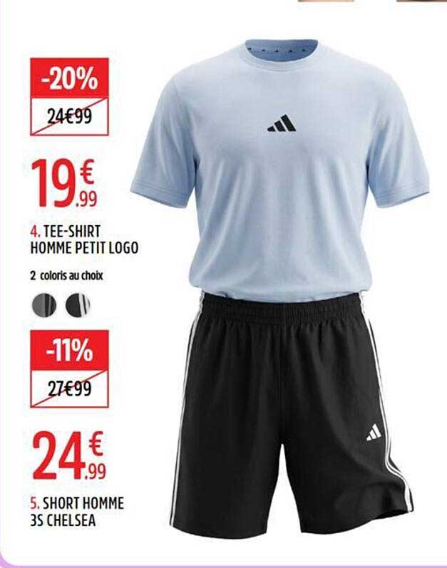 4. TEE-SHIRT HOMME PETIT LOGO