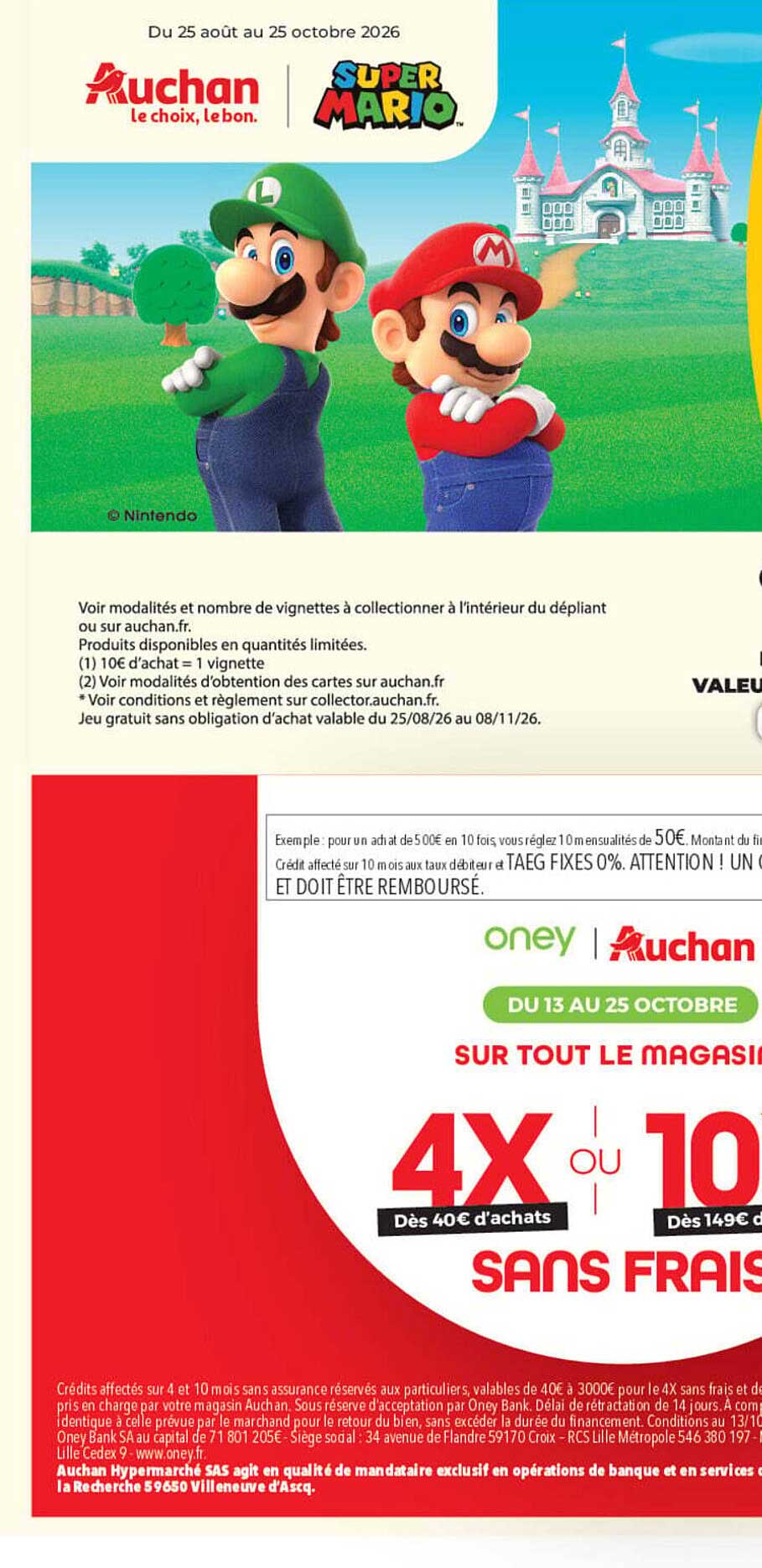 4x ou 10x sans frais