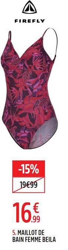 5. MAILLOT DE BAIN FEMME BEILA