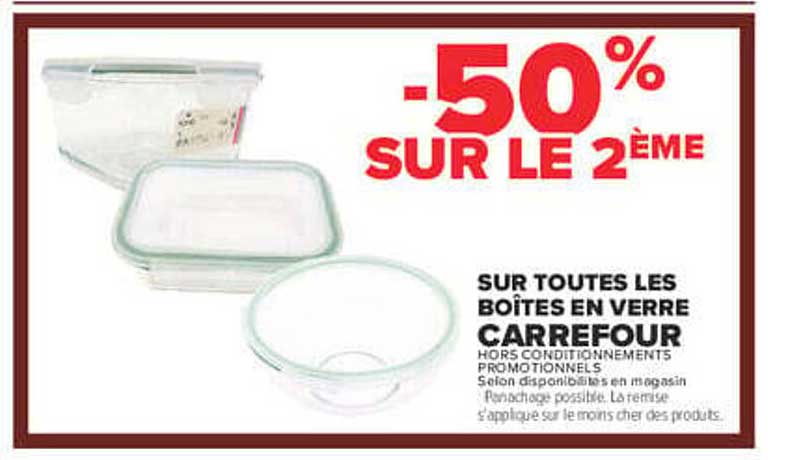 -50% SUR LE 2ÈME