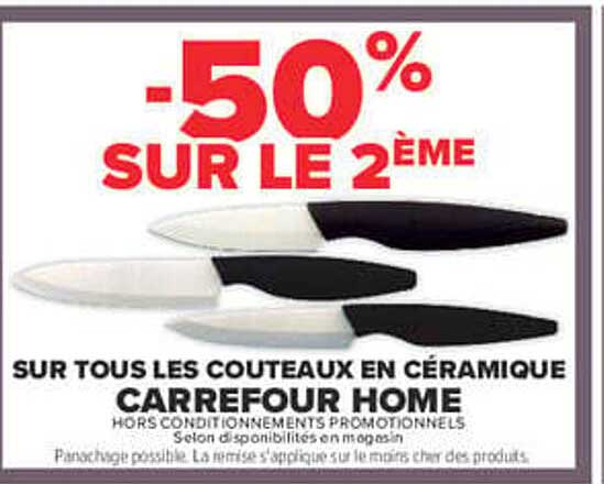 -50% SUR LE 2ÈME