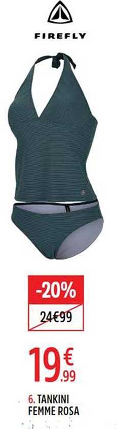 6. TANKINI FEMME ROSA