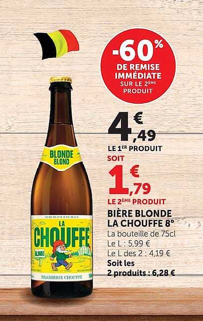 -60% DE REMISE IMMÉDIATE SUR LE 2ÈME PRODUIT