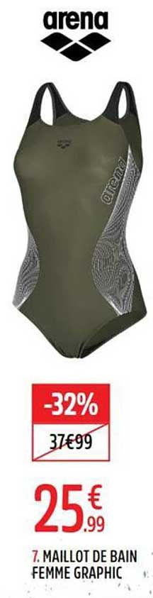 7. MAILLOT DE BAIN FEMME GRAPHIC