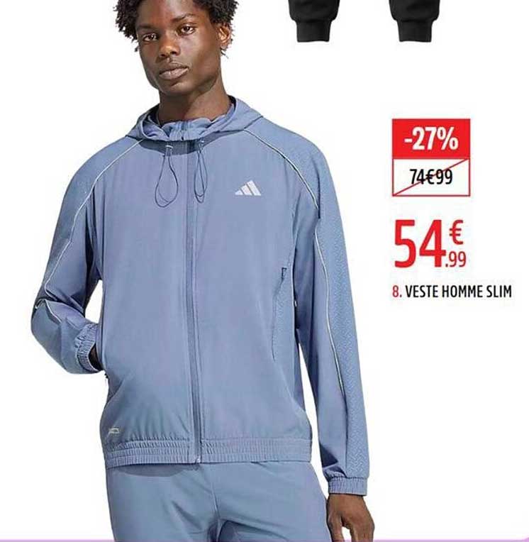 8. VESTE HOMME SLIM