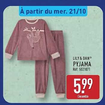 À partir du mer. 21/10