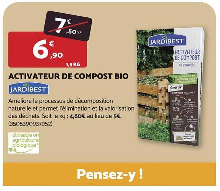 ACTIVATEUR DE COMPOST BIO