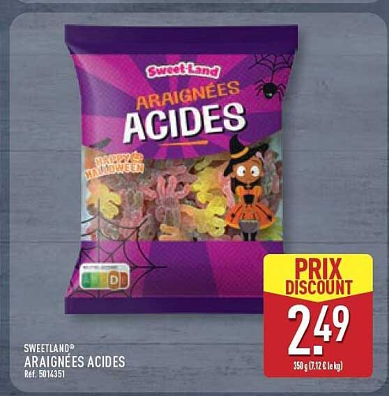 ARAIGNÉES ACIDES
