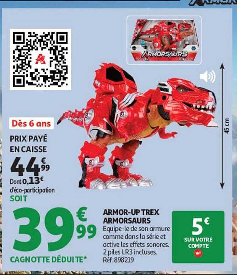 ARMOR-UP TREX ARMORSAURS