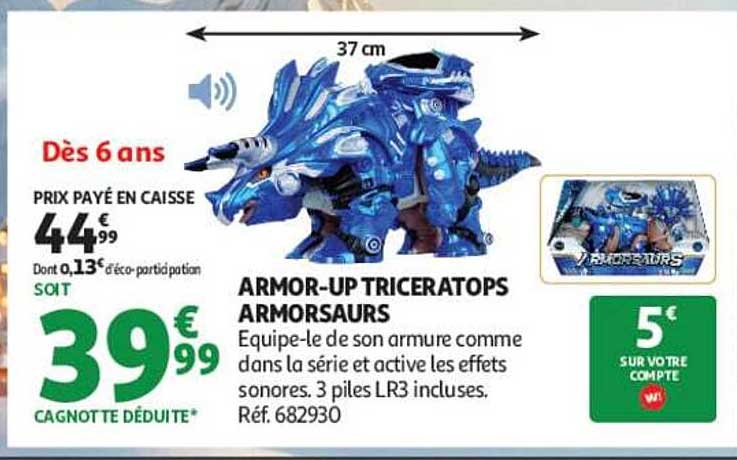 ARMOR-UP TRICERATOPS ARMORSAURS