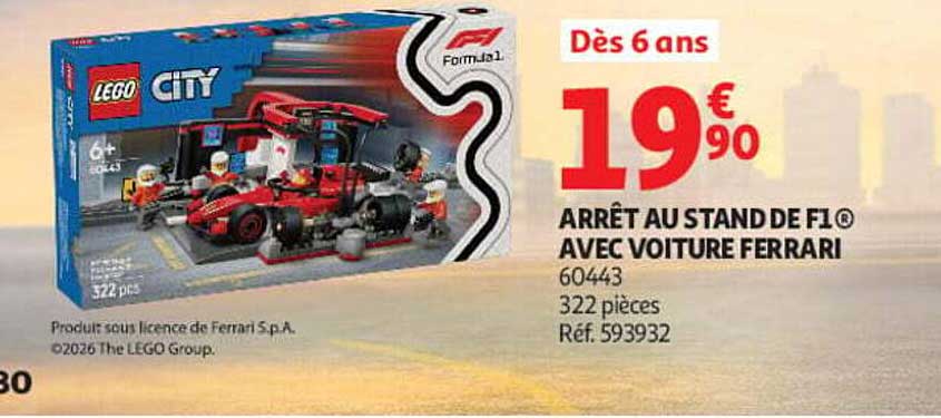 ARRÊT AU STAND DE F1® AVEC VOITURE FERRARI