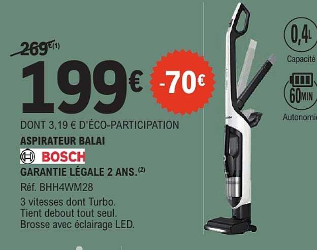 ASPIRATEUR BALAI BOSCH