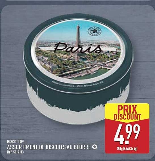 ASSORTIMENT DE BISCUITS AU BEURRE