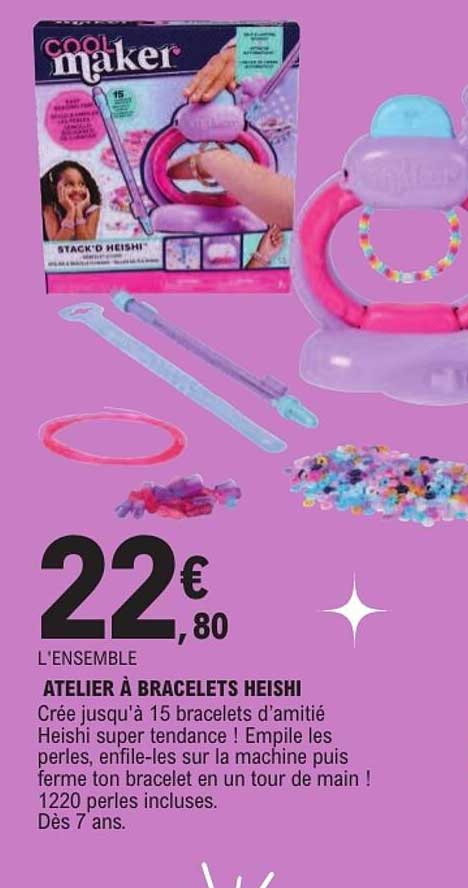 ATELIER À BRACELETS HEISHI